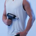 Beoka Ti Pro Max masszázspisztoly Bluetooth funkcióval