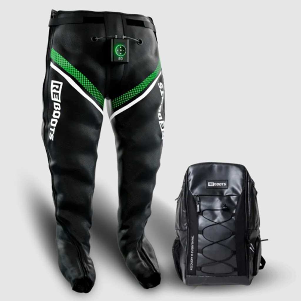 Image of REBOOTS GO X LITE nyirokmasszázs, kompressziós csizma + hátizsák